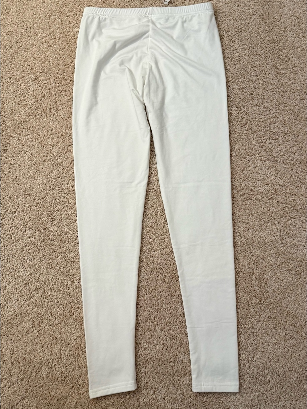 Mancyfit Women's White Leggings - Classic Full-Length